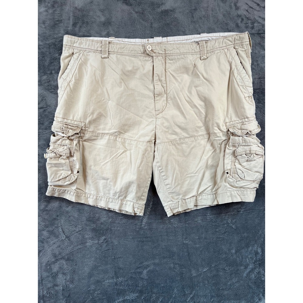 Polo Ralph Lauren Cargo Shorts Mens 50B Khaki 10" Inseam Vintage Y2K Paratrooper
